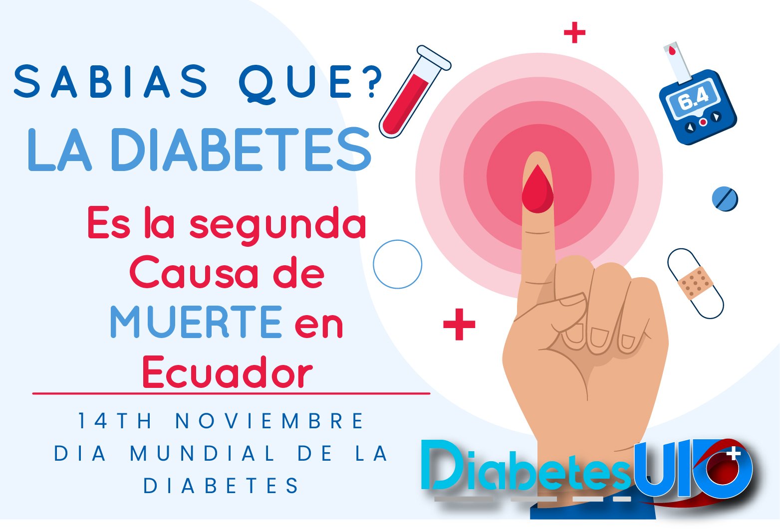 La diabetes en Ecuador.